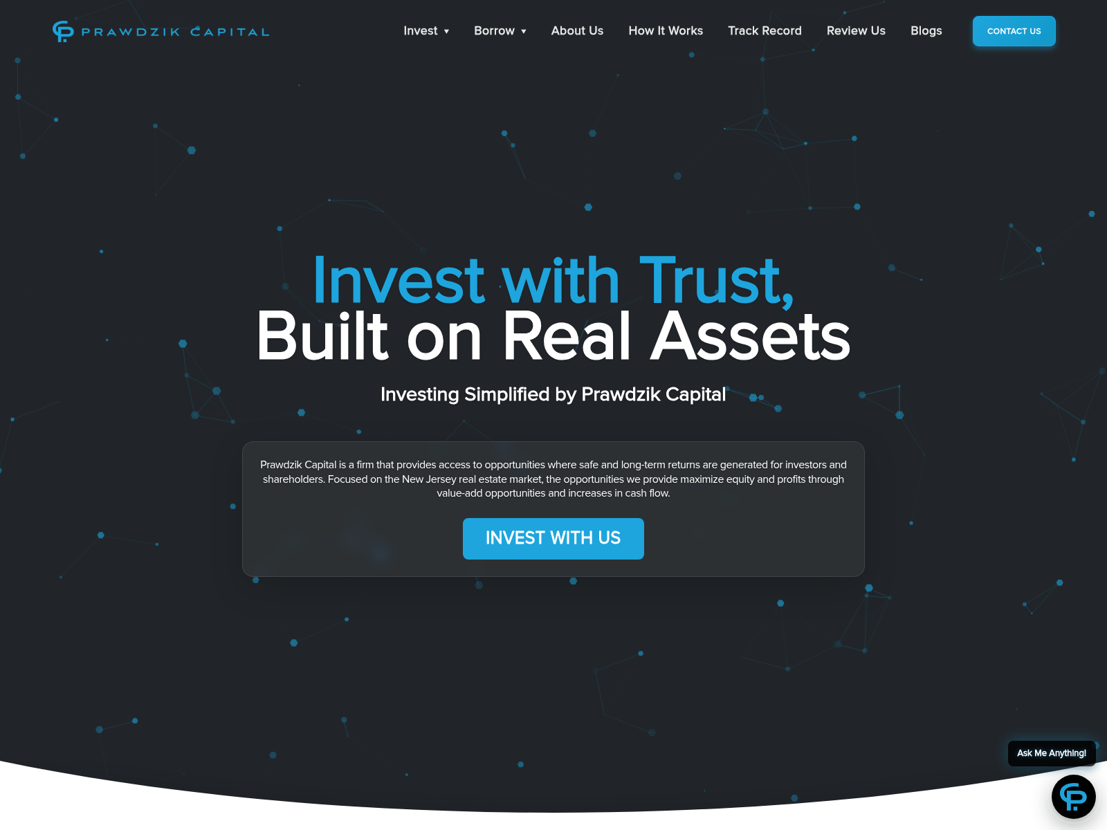 Screenshot of prawdzikcapital.com