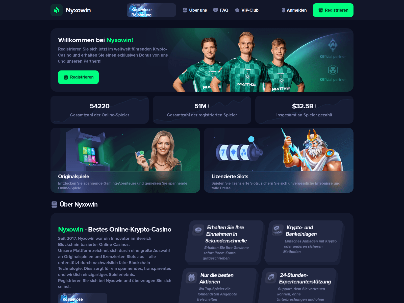 Screenshot of nyxowin.com