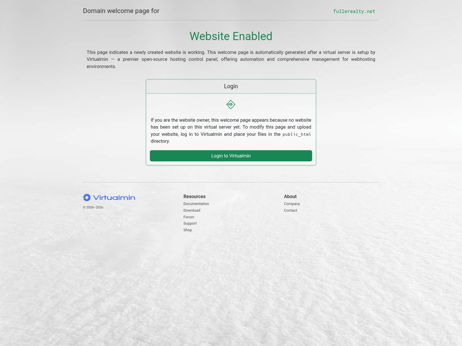 Screenshot of fullerealty.net