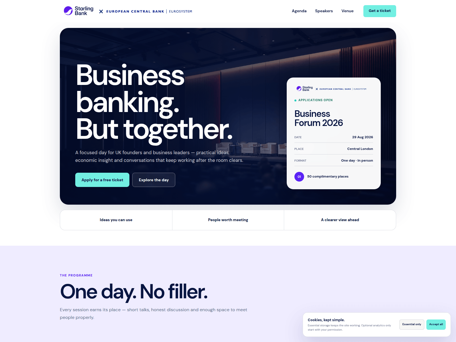 Screenshot of starlingecosystem.com