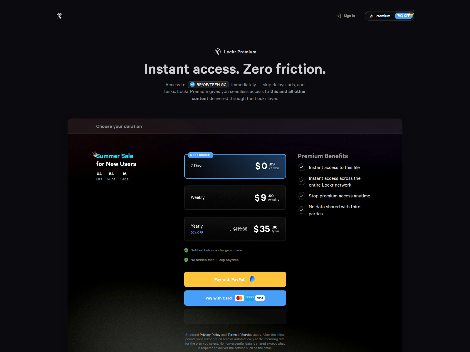 Screenshot of invite-trackers.com
