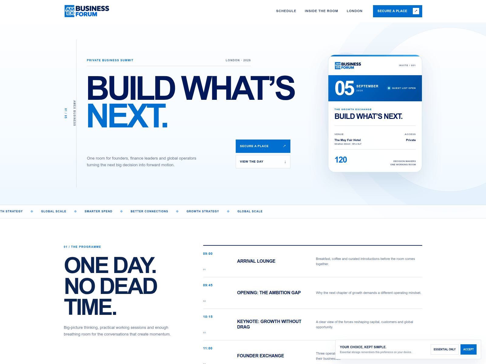 Screenshot of amexbusforum.com
