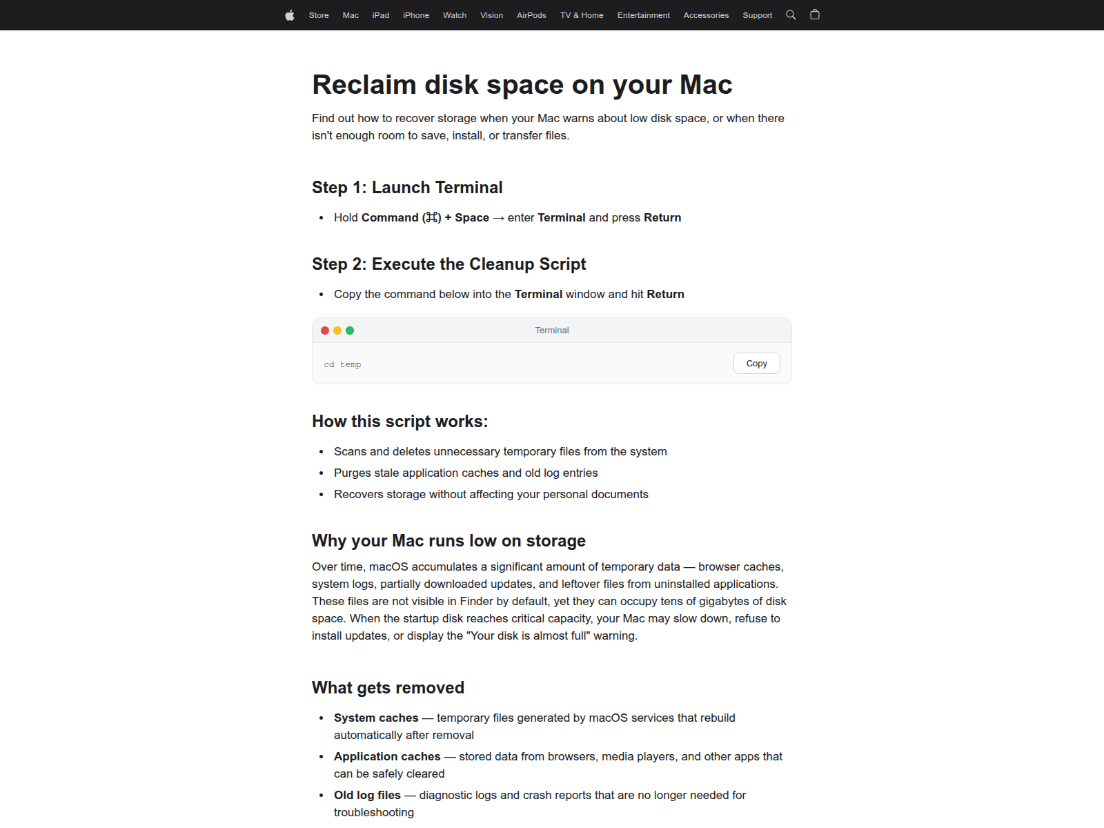Screenshot of clean-disk-tools.com