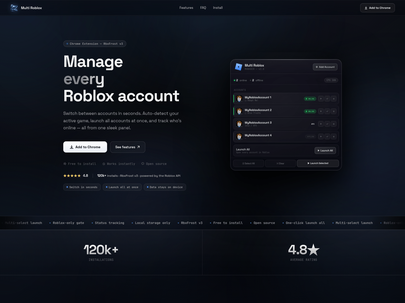 Screenshot of multirbx.pro