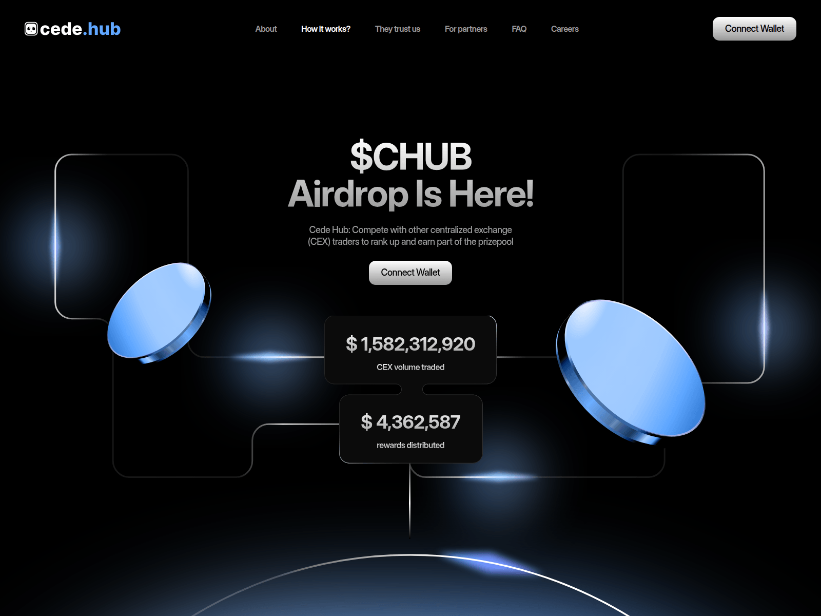 Screenshot of cedehub.live