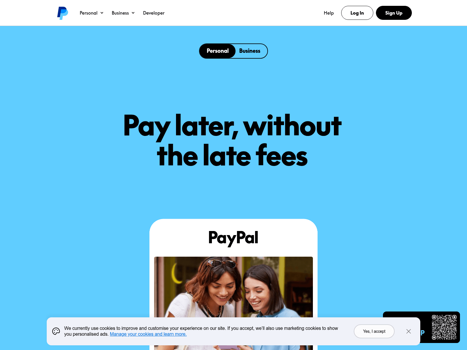 Screenshot of paypal-check.com