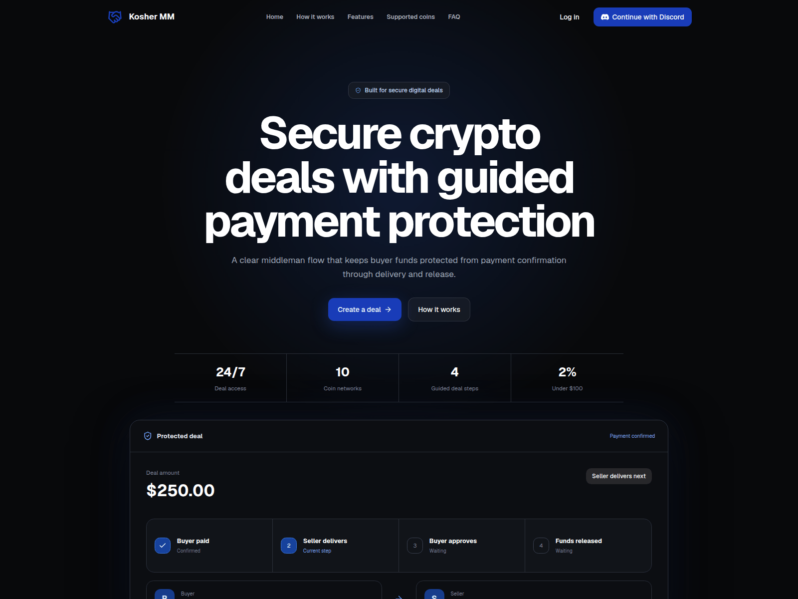 Screenshot of koshermm.com