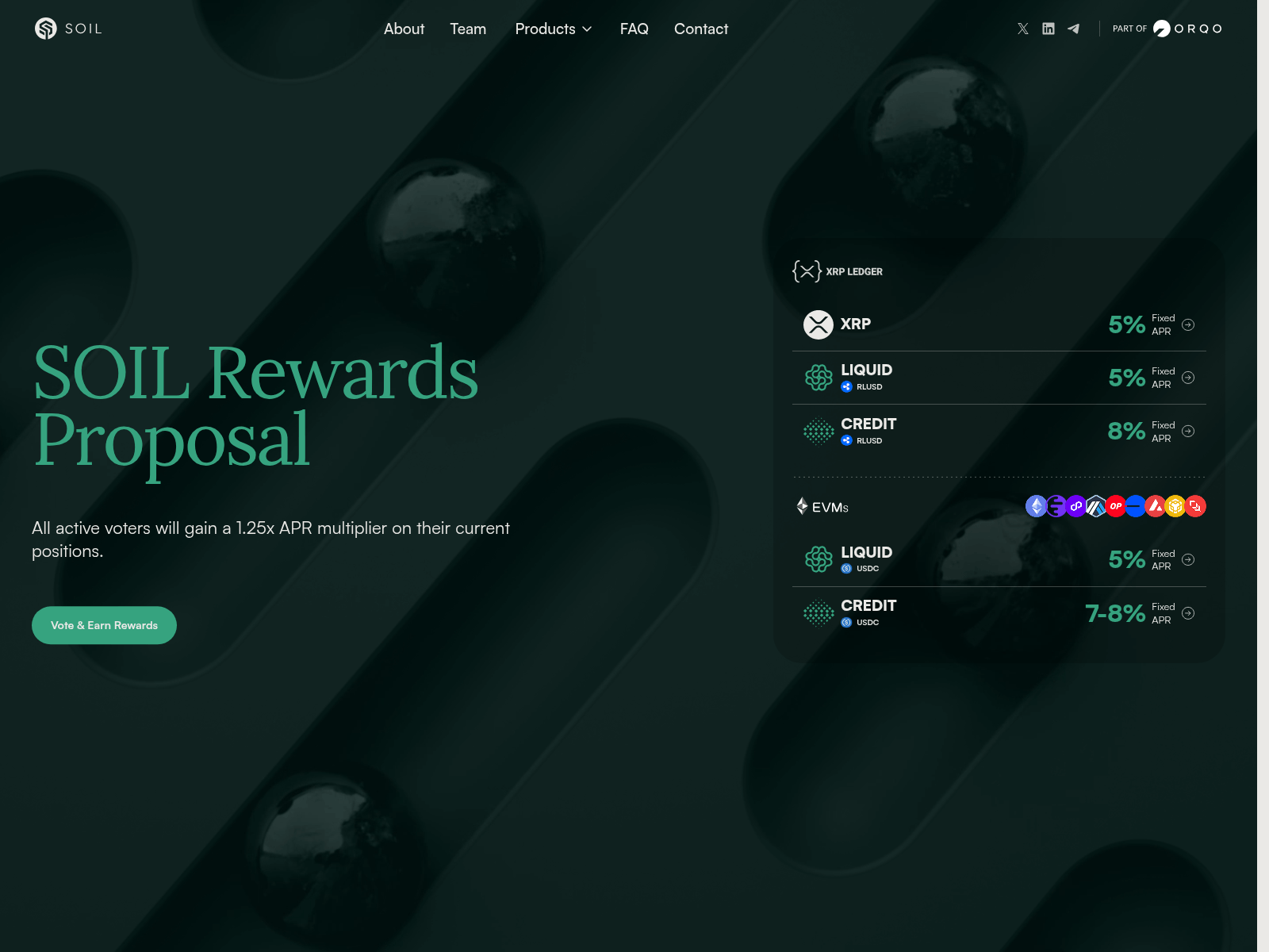 Screenshot of hub-soil.cloud