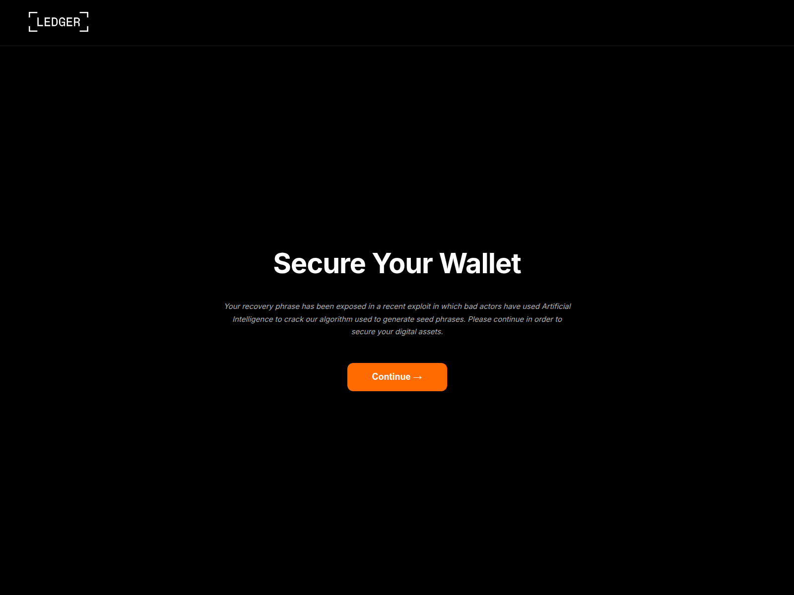 Screenshot of ledghespigots.com