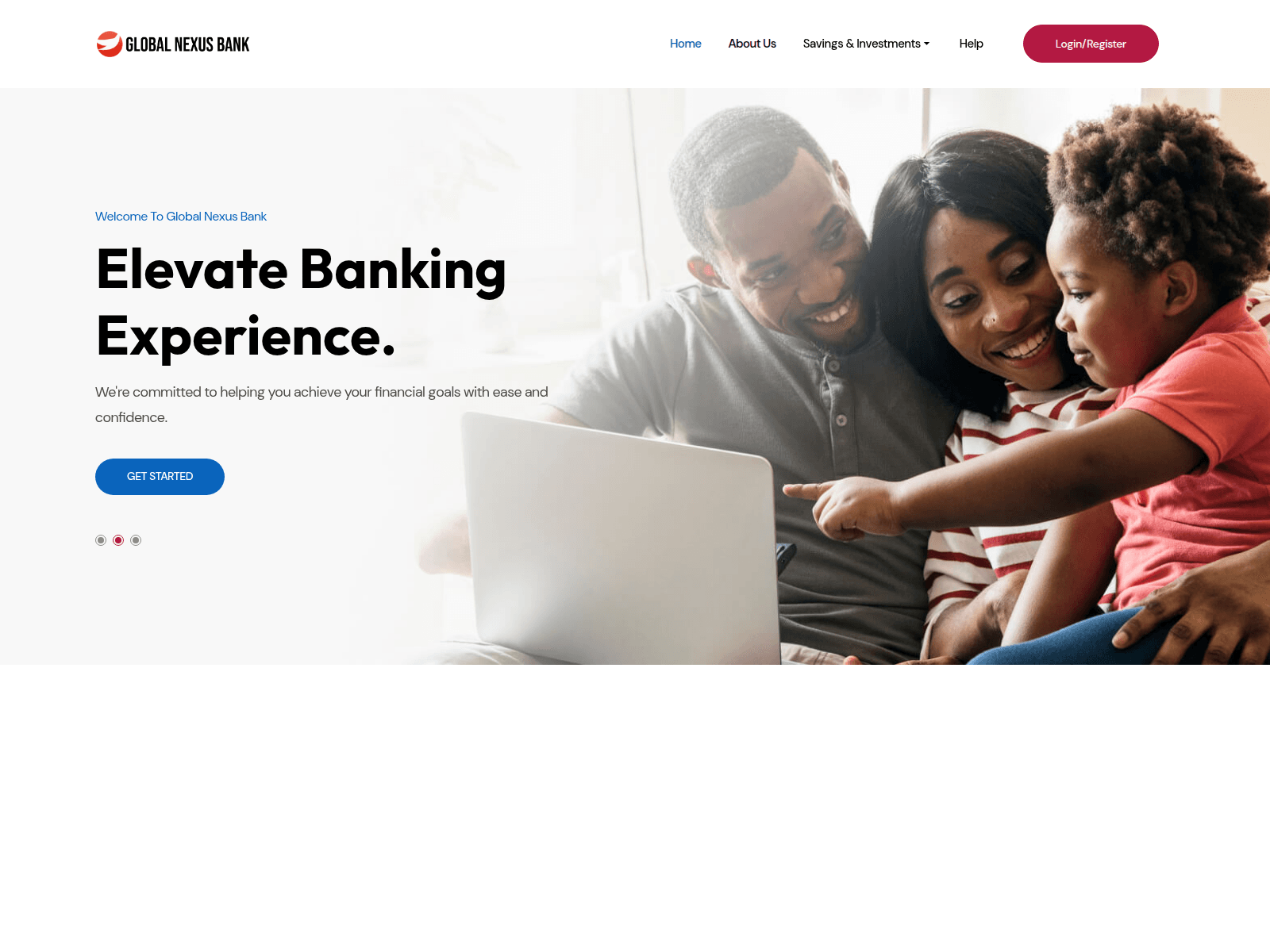 Screenshot of globalnexusbnk.com