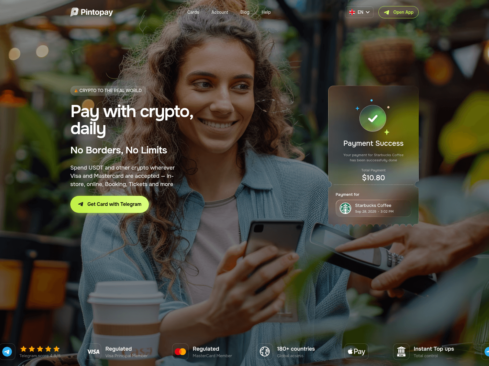 Screenshot of pintopay.me