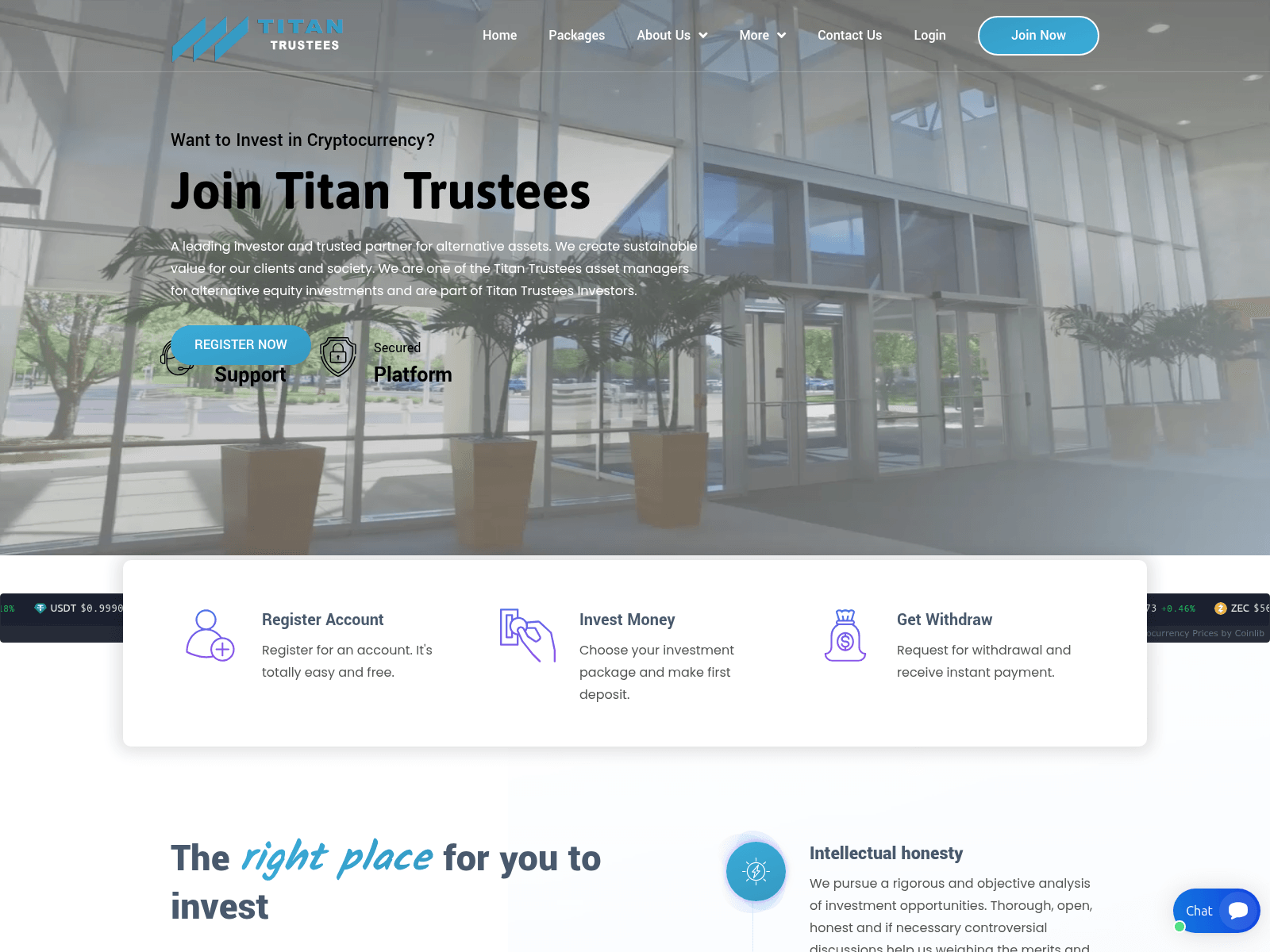 的截图 titantrustees.com