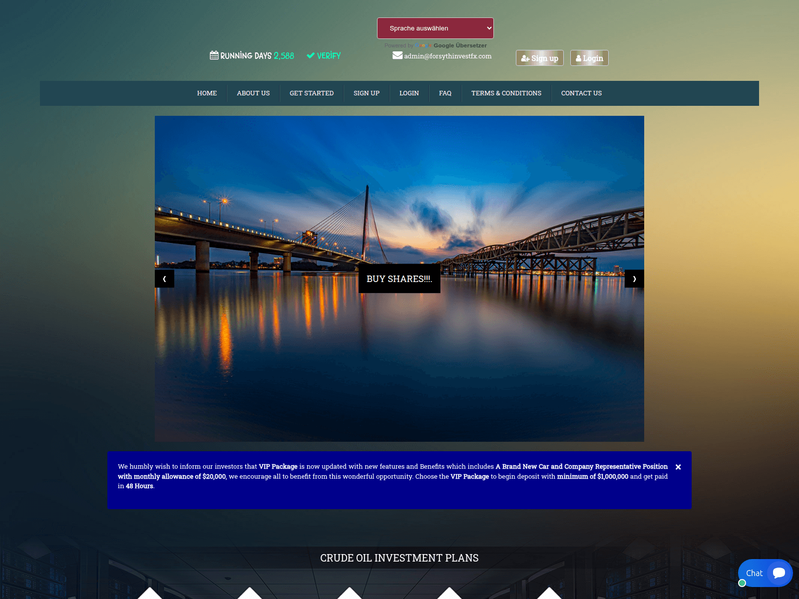 Знімок екрана forsythoilltd.com