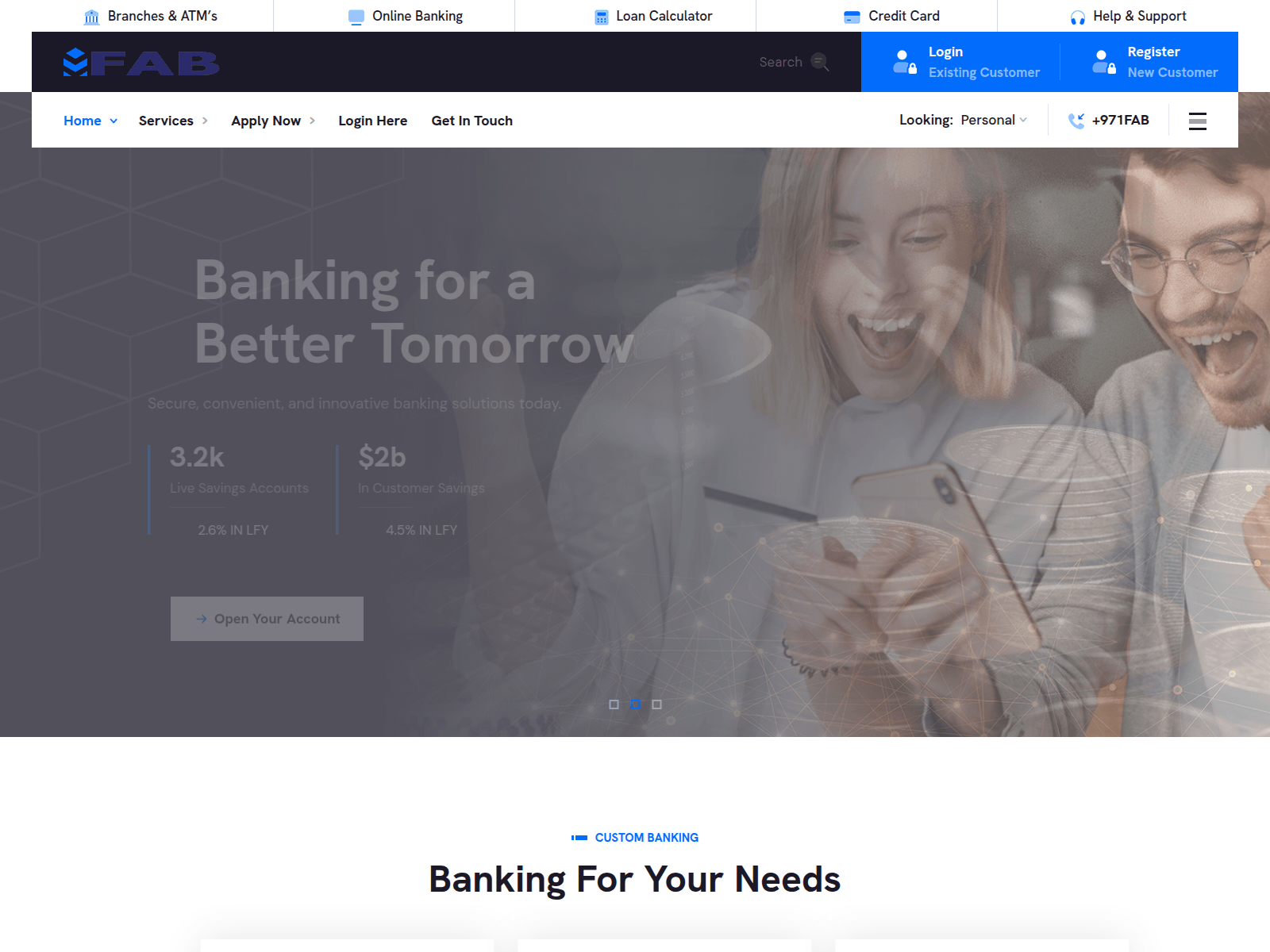 Screenshot of fab-finance.com