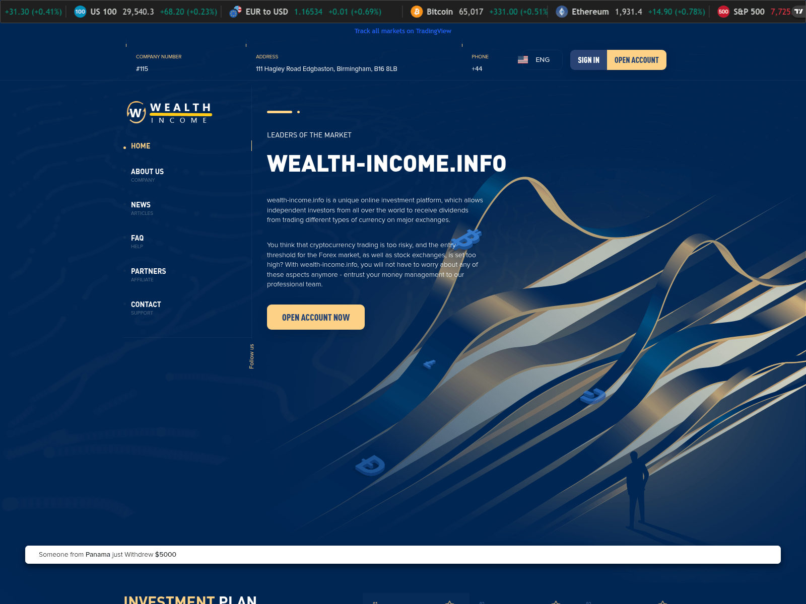 Screenshot of wealth-income.info