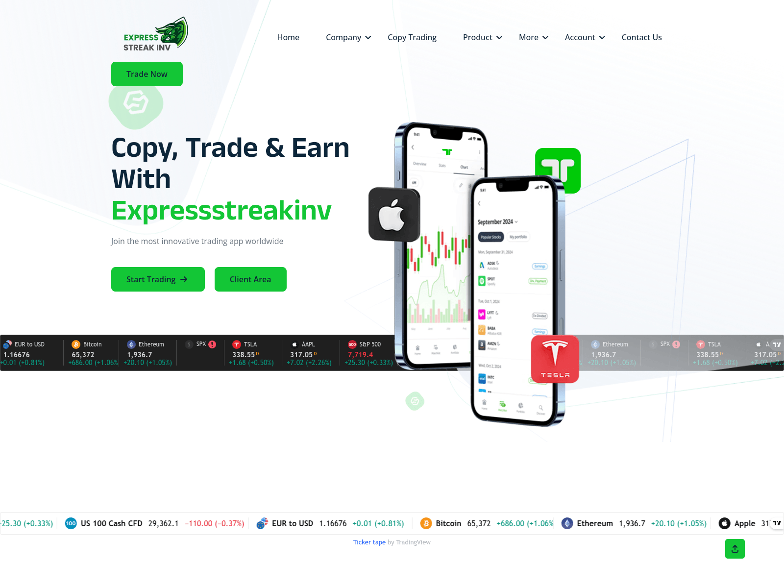 的截图 expressstreakinv.com