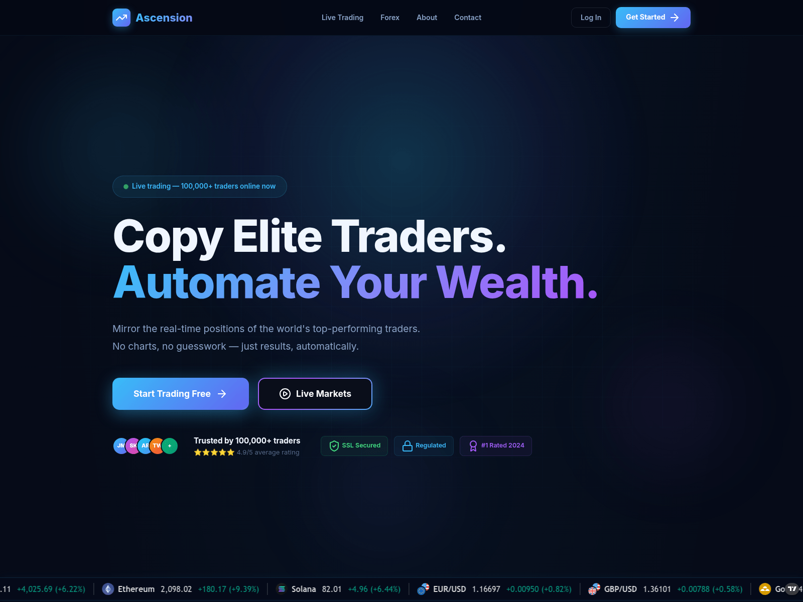 [Ekran görüntüsü] ascensiontiontradenet.online