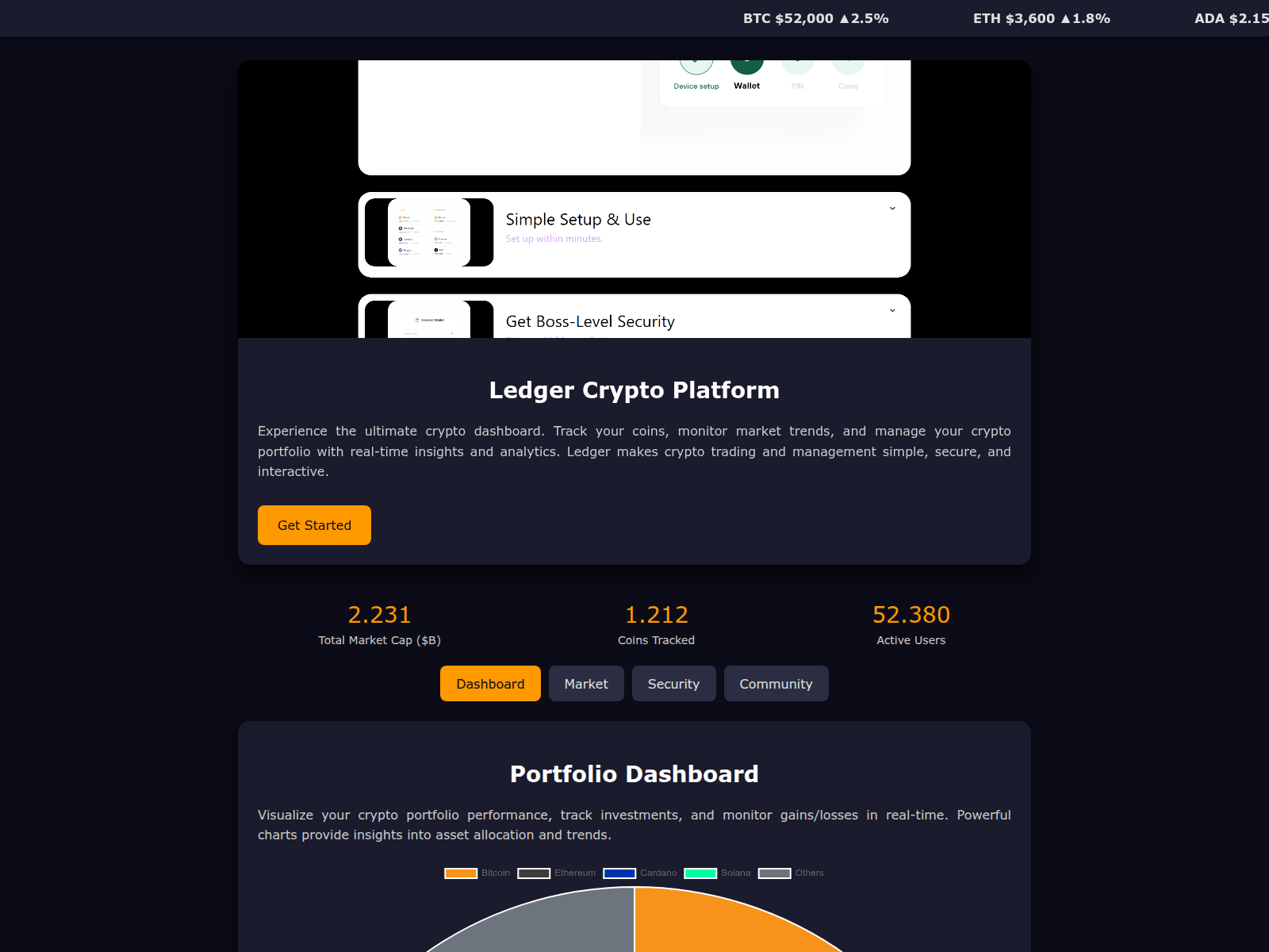 Screenshot of ledjer-io-un.pages.dev