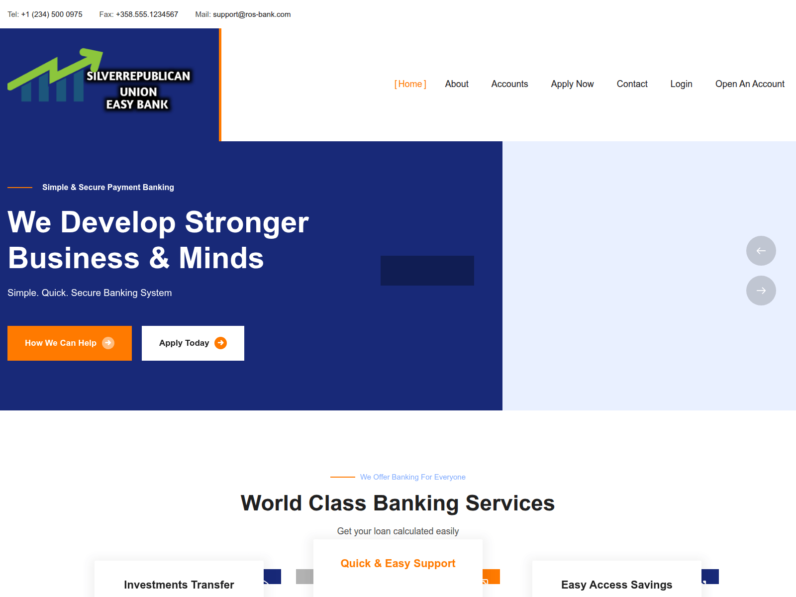 Screenshot of silverrepublicanunion.com