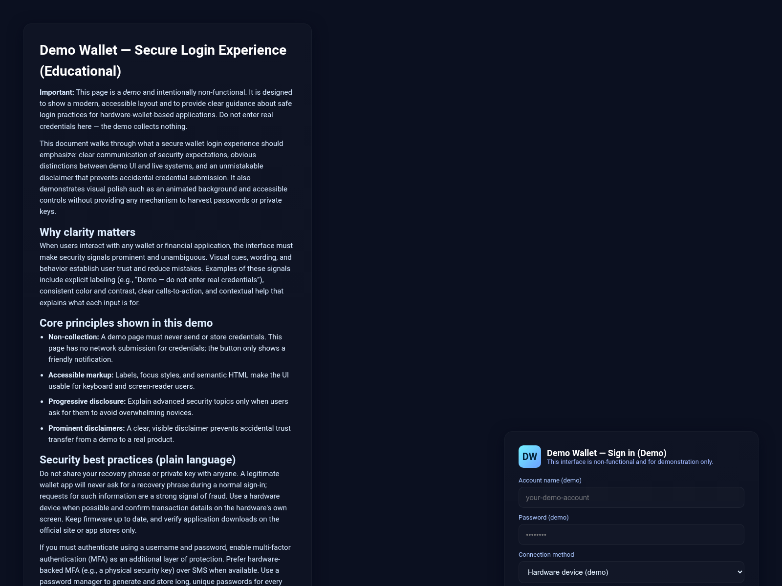 Screenshot of doc-live-en--ledger.pages.dev