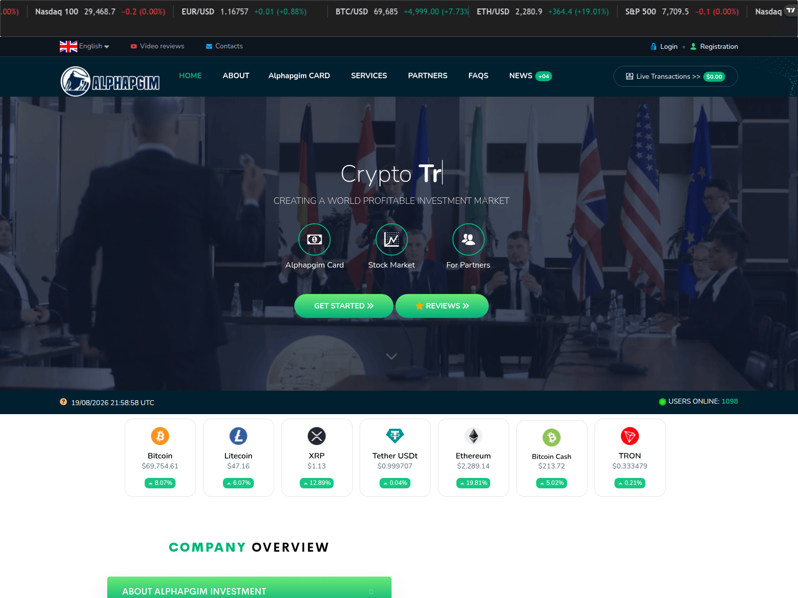 Screenshot of alphapgim.online