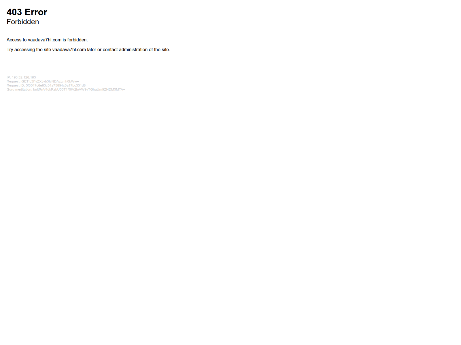 Screenshot of vaadava7hl.com