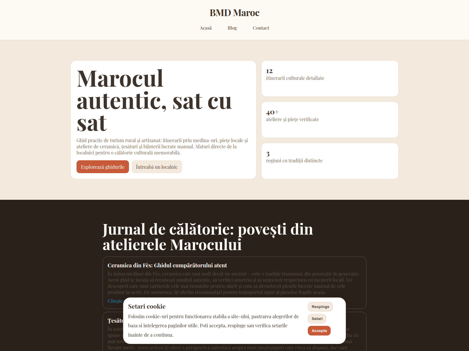 Screenshot of bmdmaroc.com