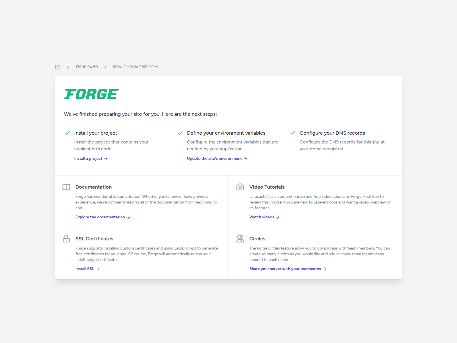 Screenshot of bonjourvalerie.com