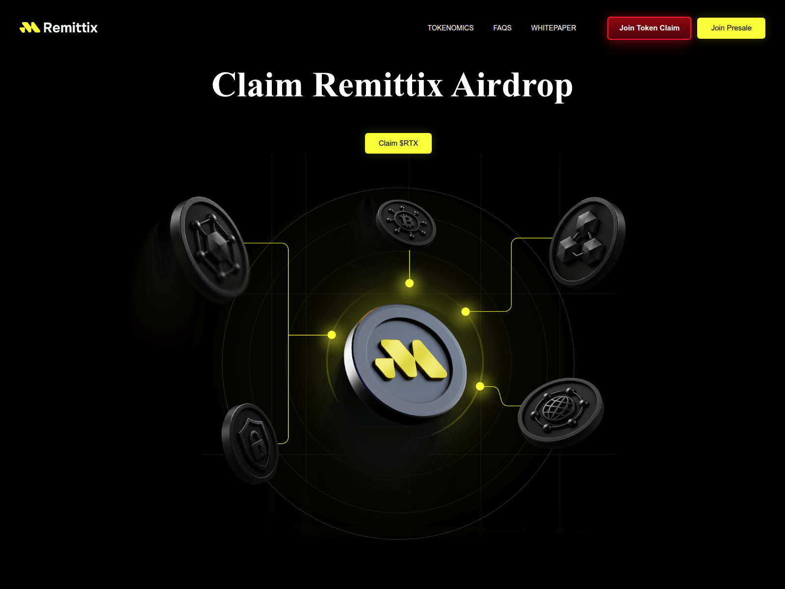 Screenshot of remittixpresale.info