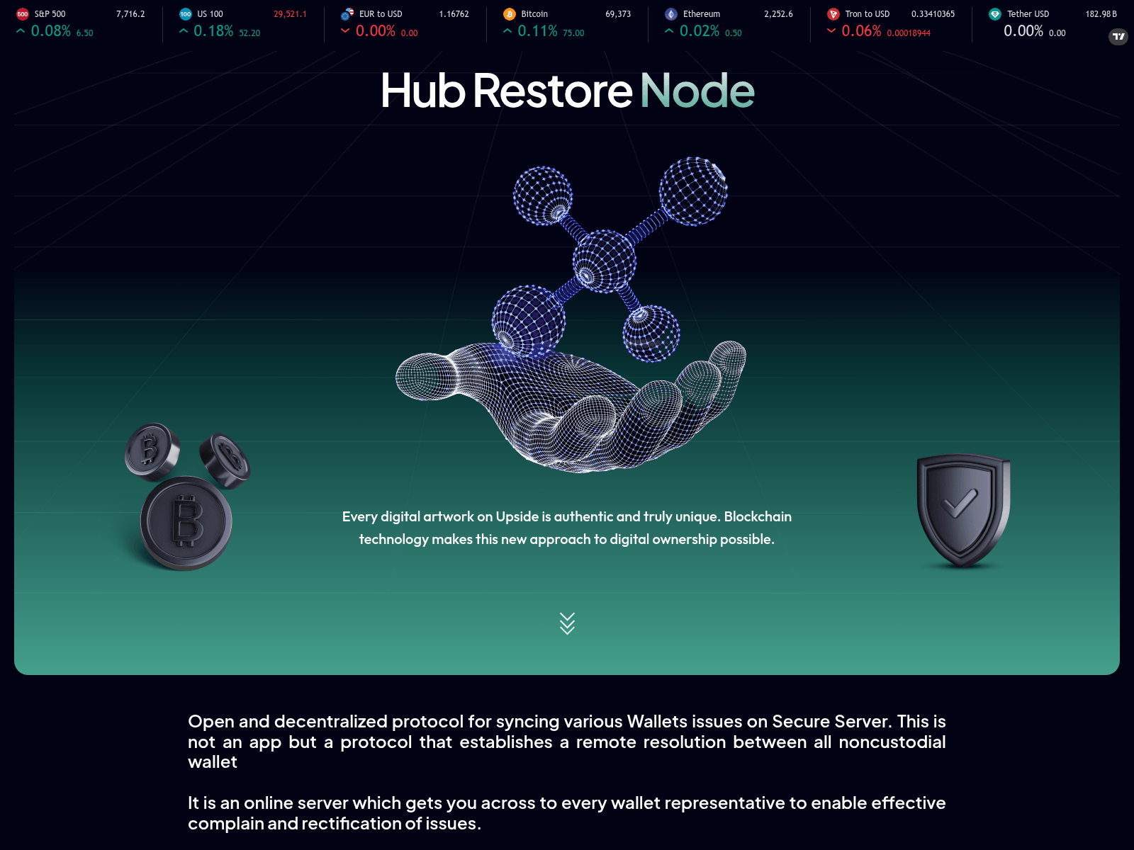 Screenshot of rpcchain.pages.dev