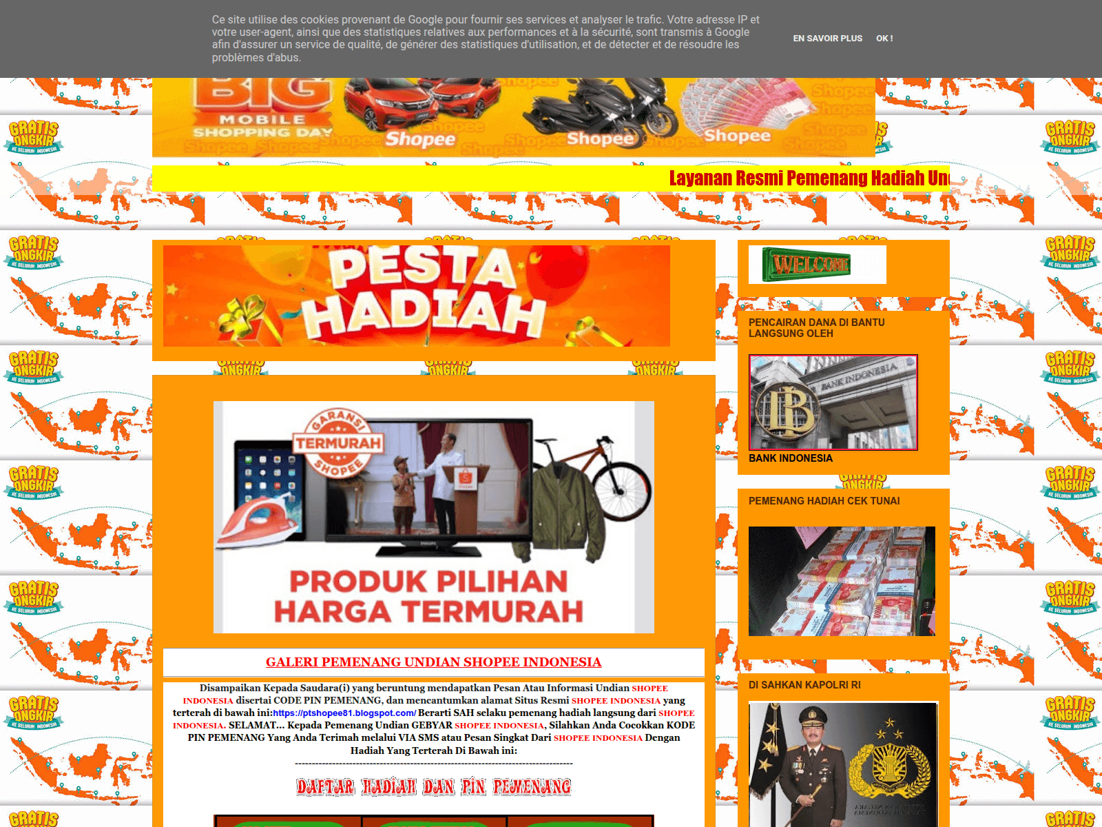 Screenshot of ptshopee81.blogspot.com