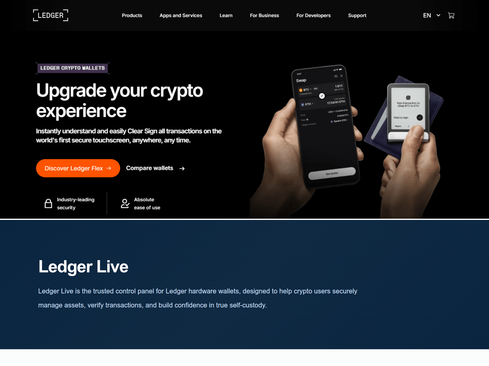 Screenshot of auth-ledgrelive-net.wasmer.app