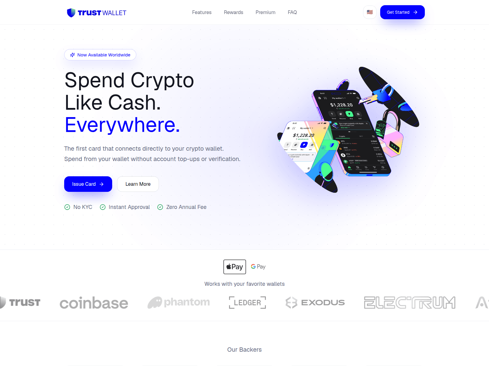 Screenshot of trust-cardpay.com