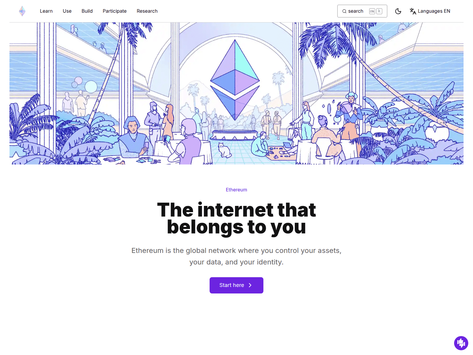 Screenshot of deploy-preview-18953.ethereum.it