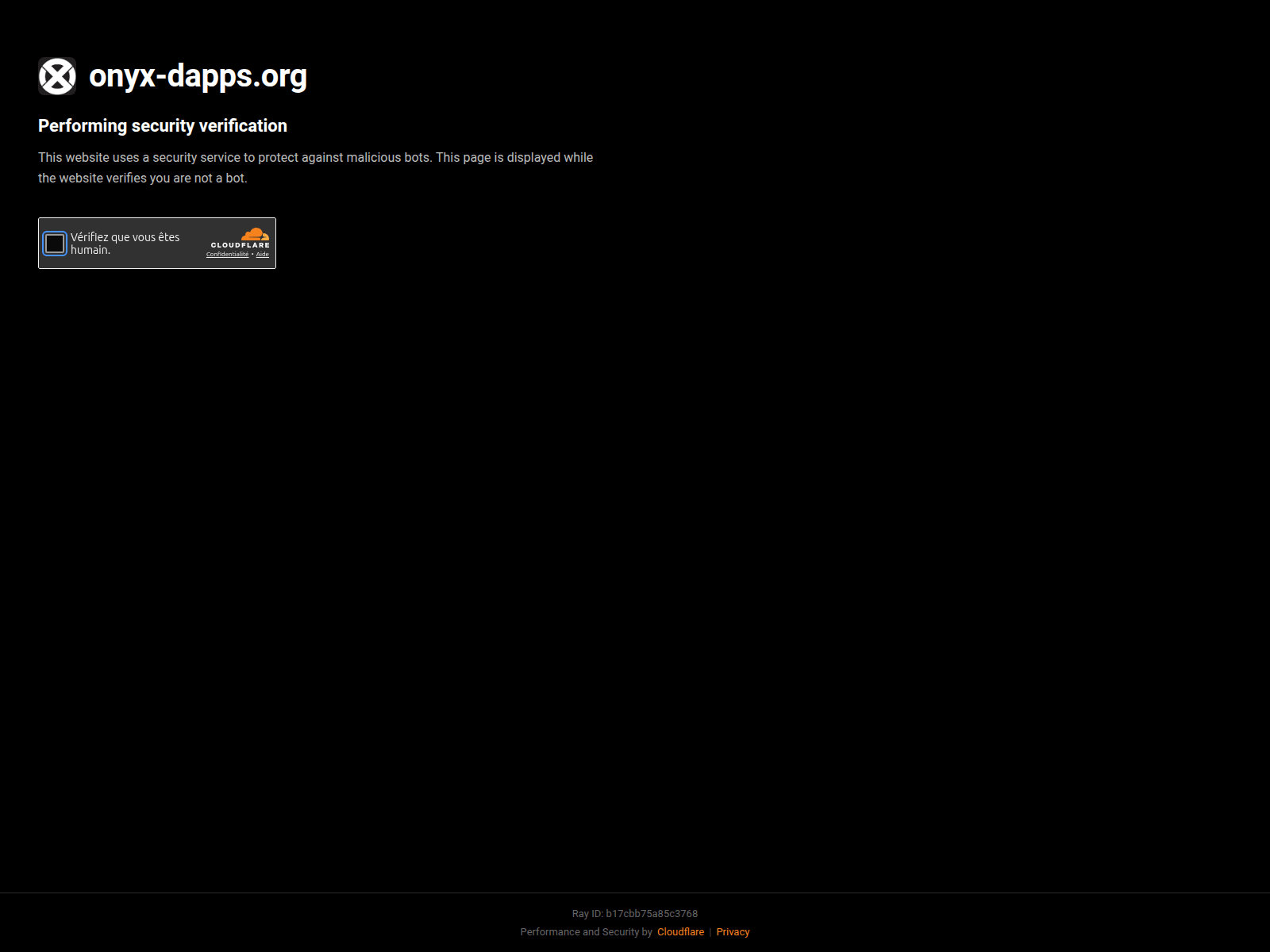 Screenshot of onyx-dapps.org