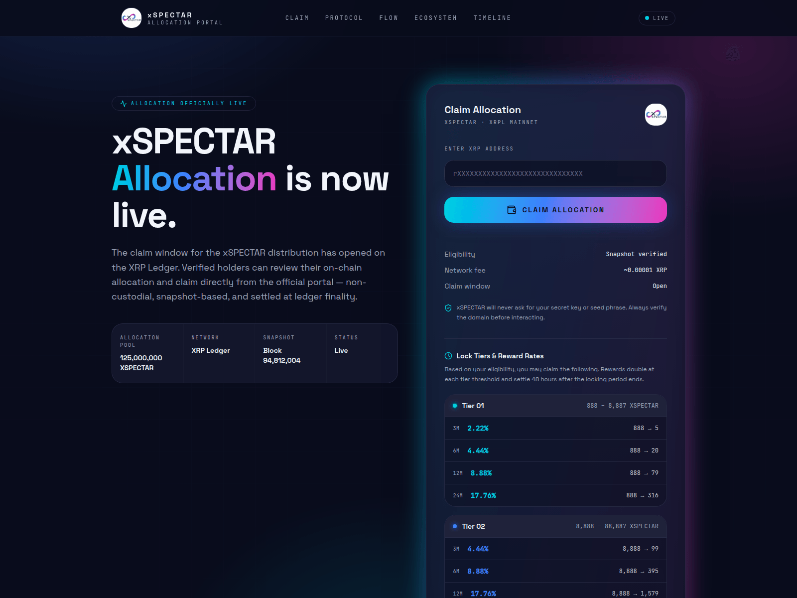 Screenshot of xspectar.info