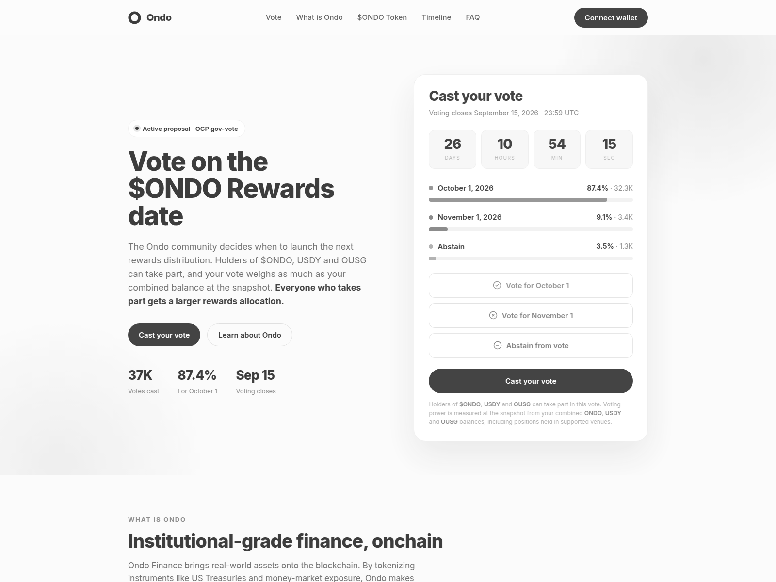 Screenshot of ondo-finances.cloud