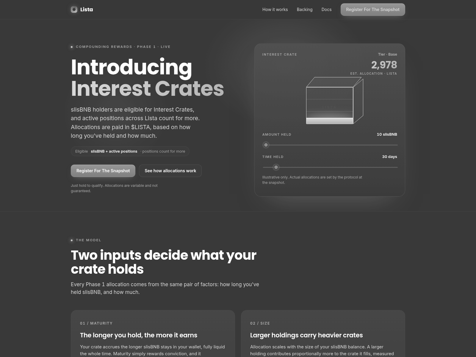 Screenshot of lista-dao.cloud