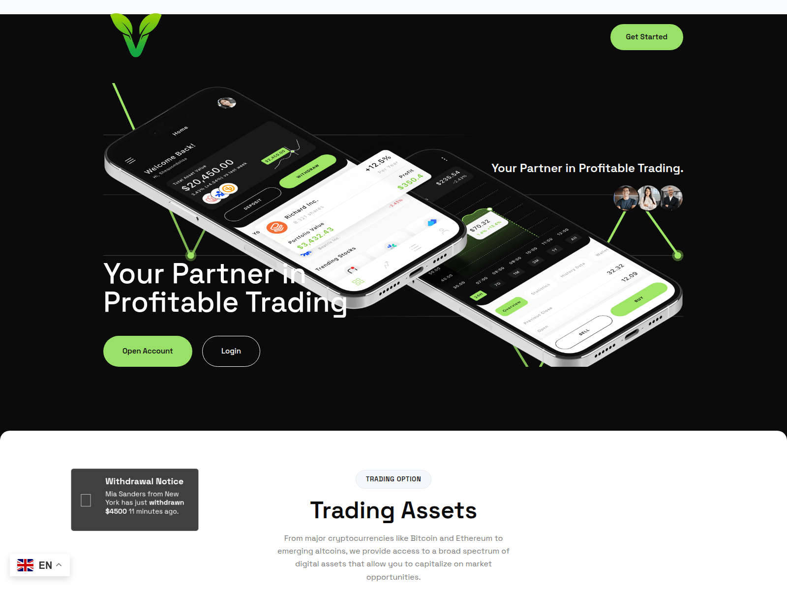 Screenshot von vertexcapitalmarketx.online