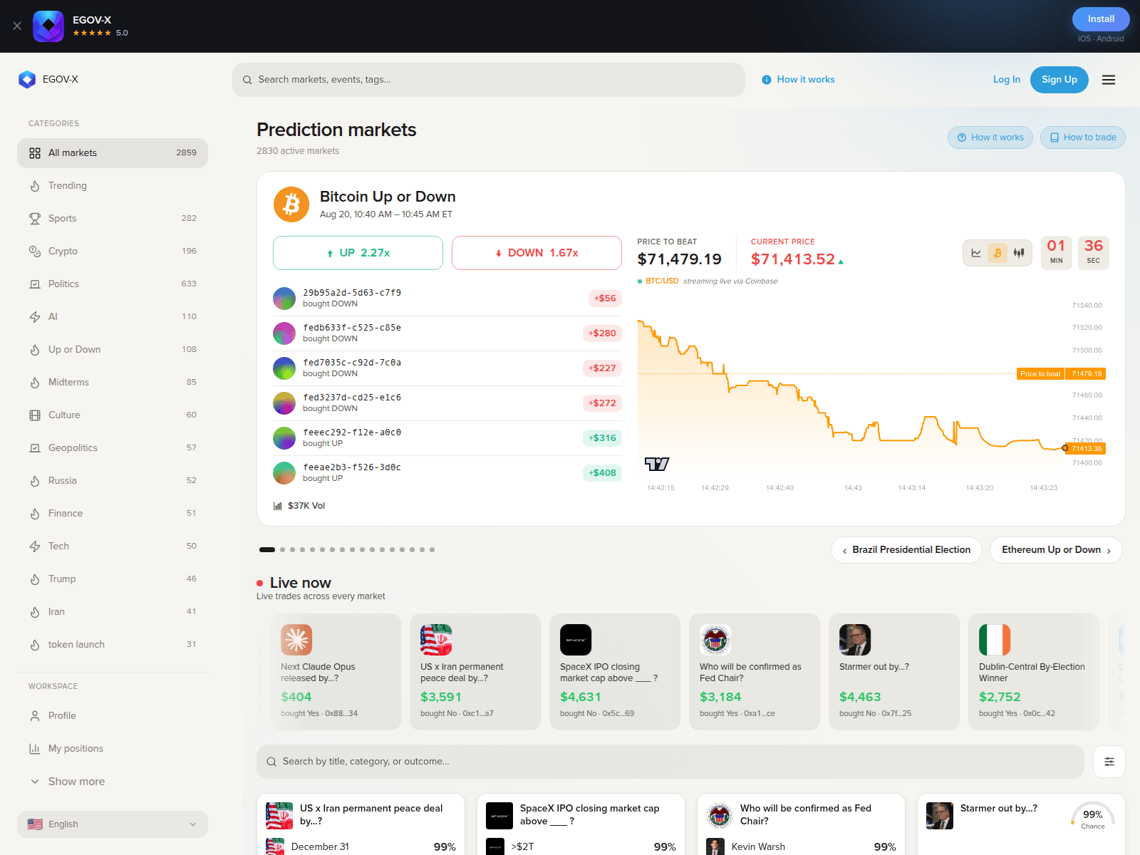 Screenshot of egov-x.com