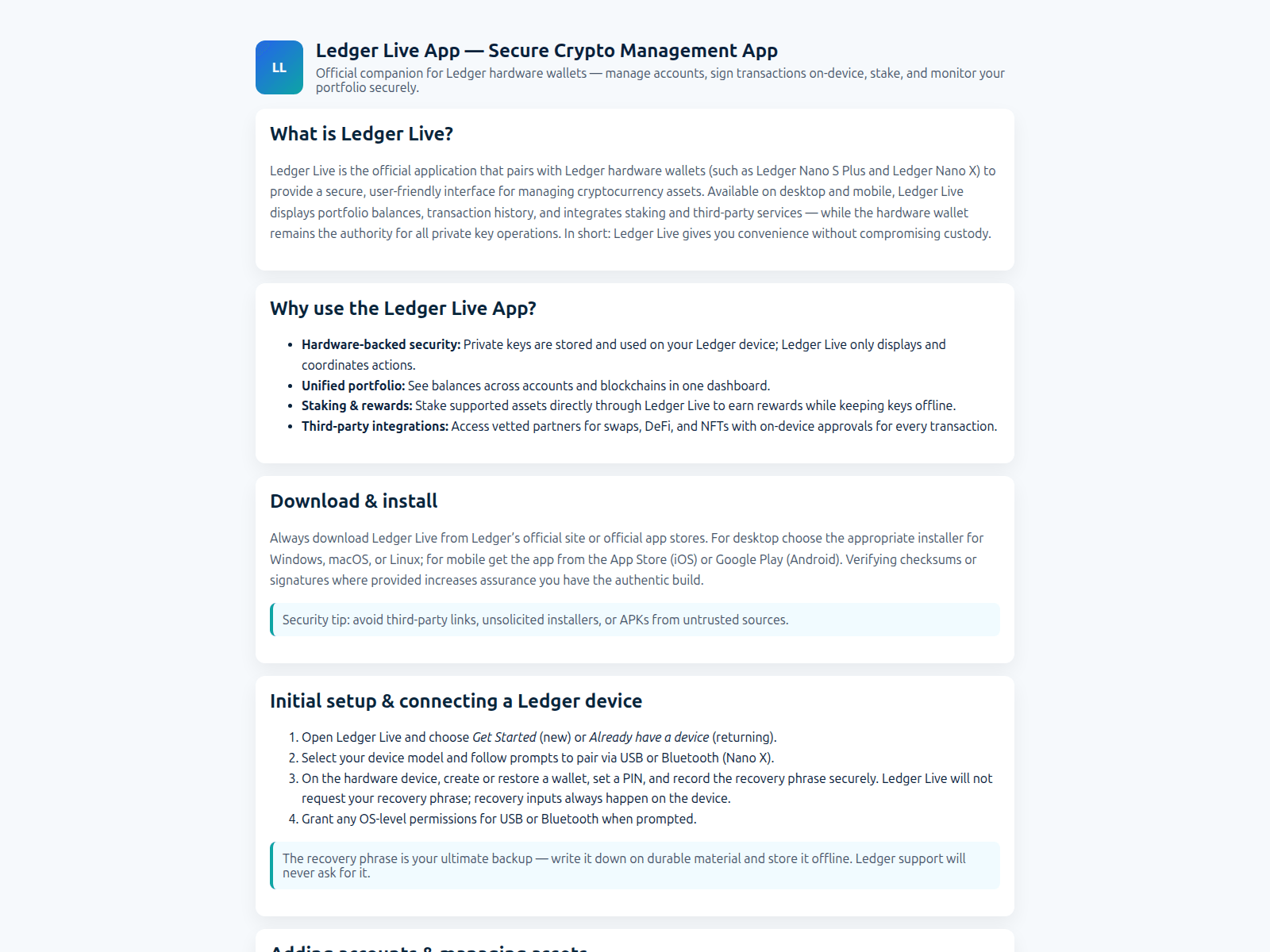Screenshot of apps-ledgrlive-guide.pages.dev