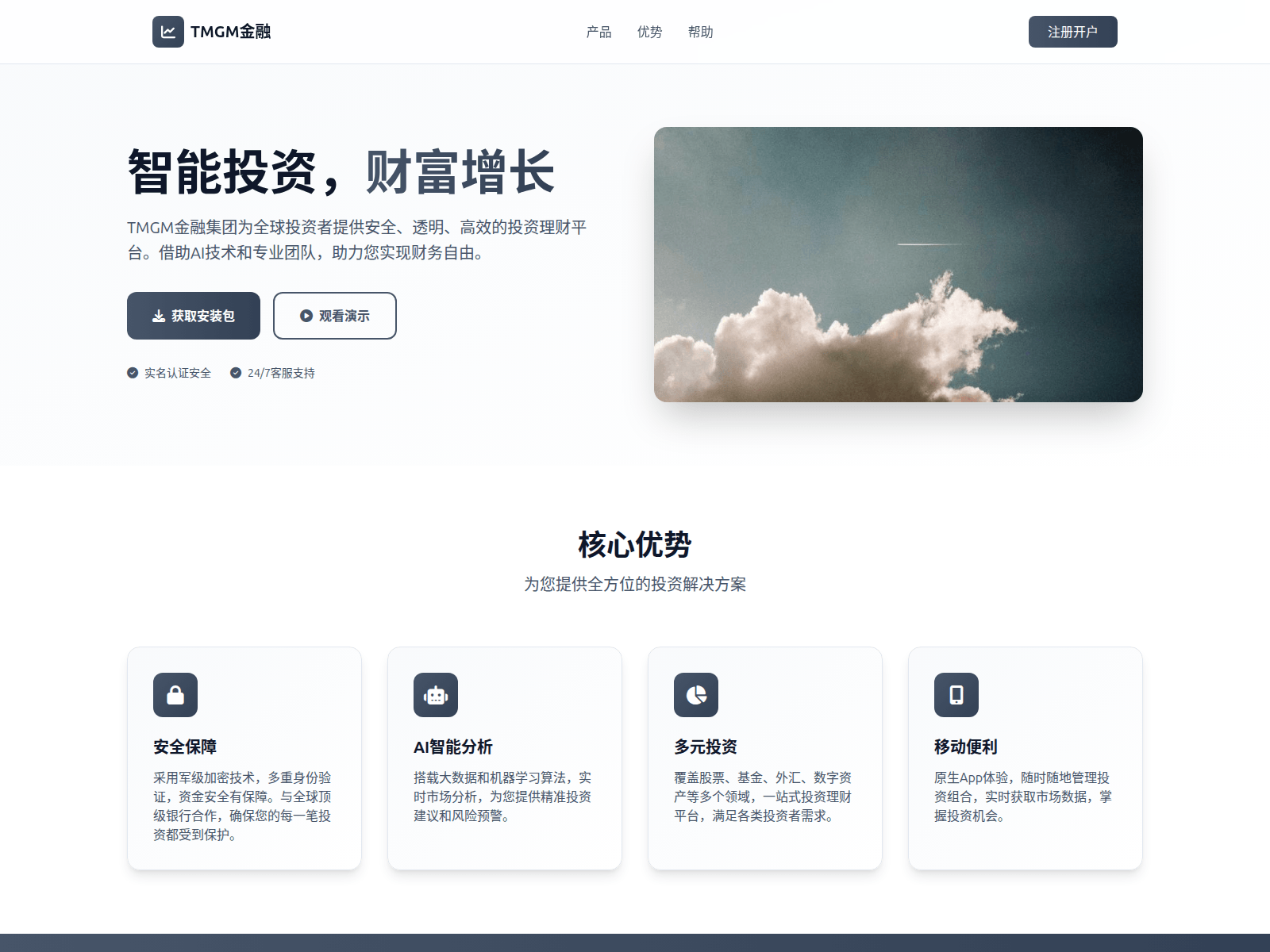 Screenshot of tmgmmt.com