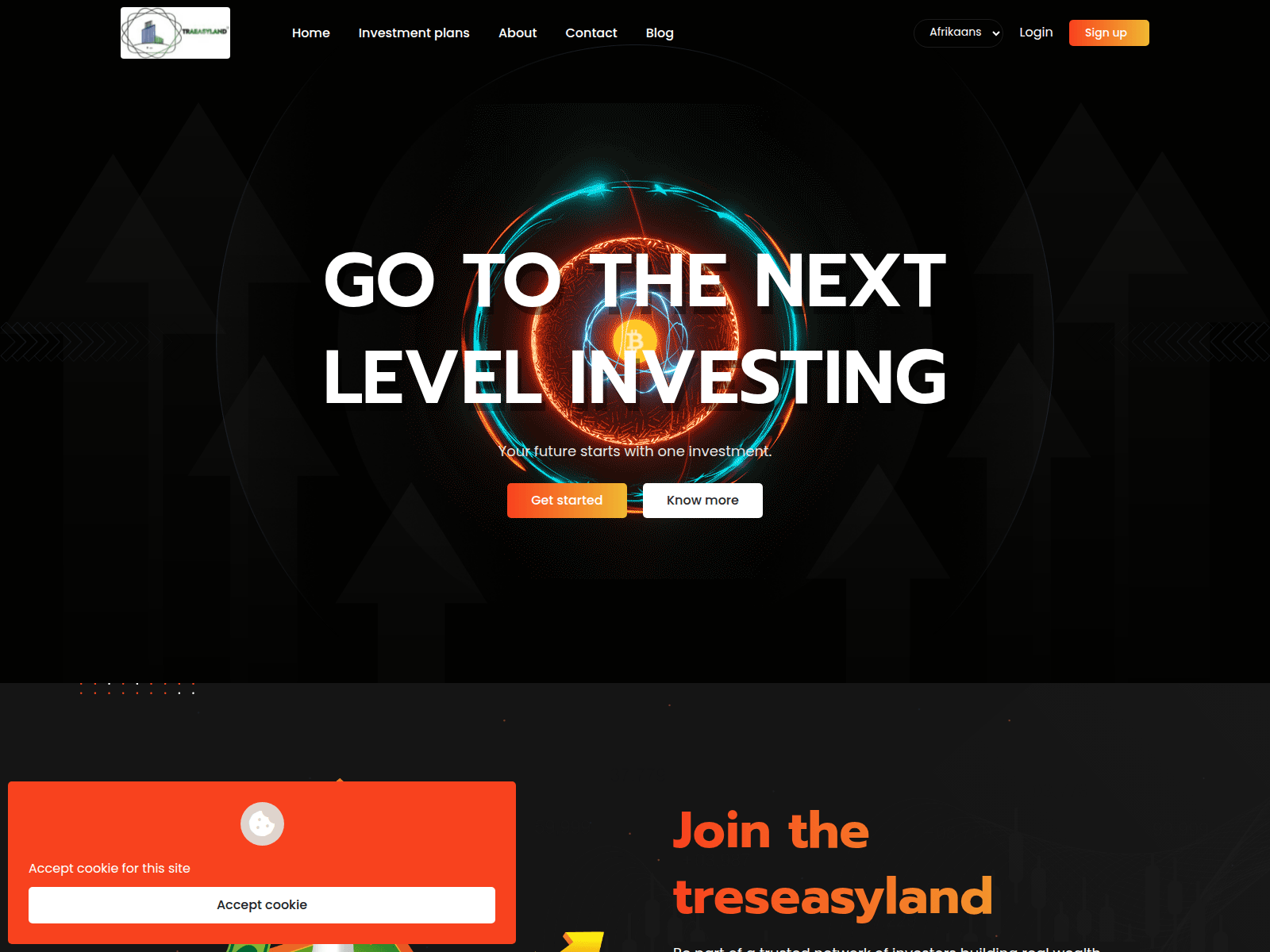 Screenshot of tresease.com