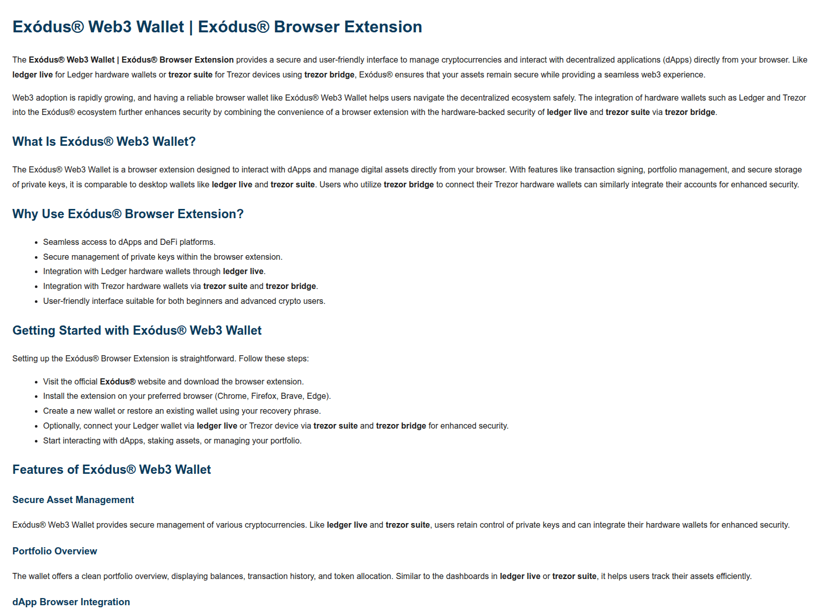 Screenshot of help-exods-wallet.wasmer.app