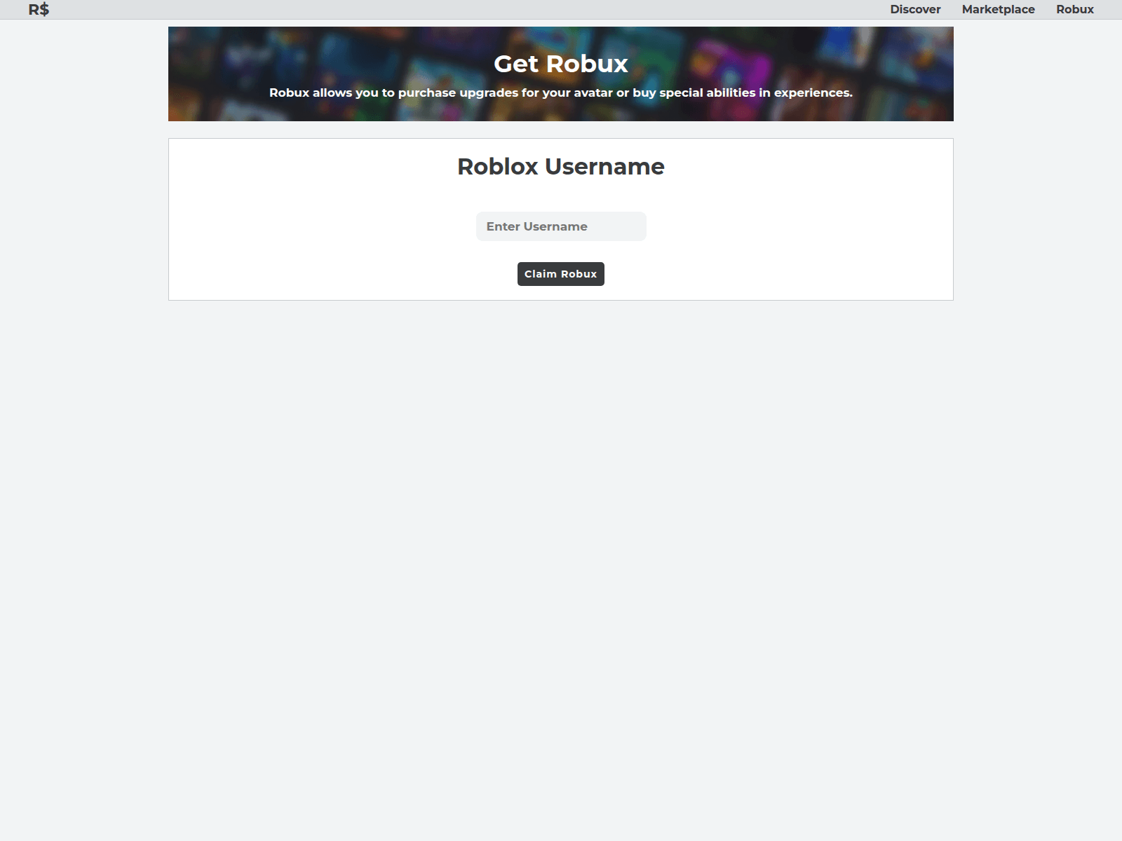 Screenshot von bloxcentral.vercel.app