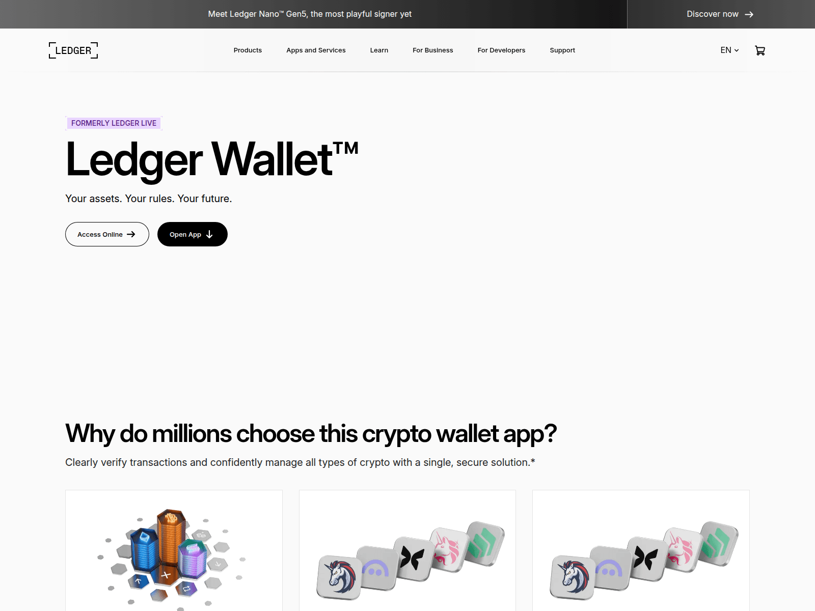 Screenshot of ledger-com-portfolio.com