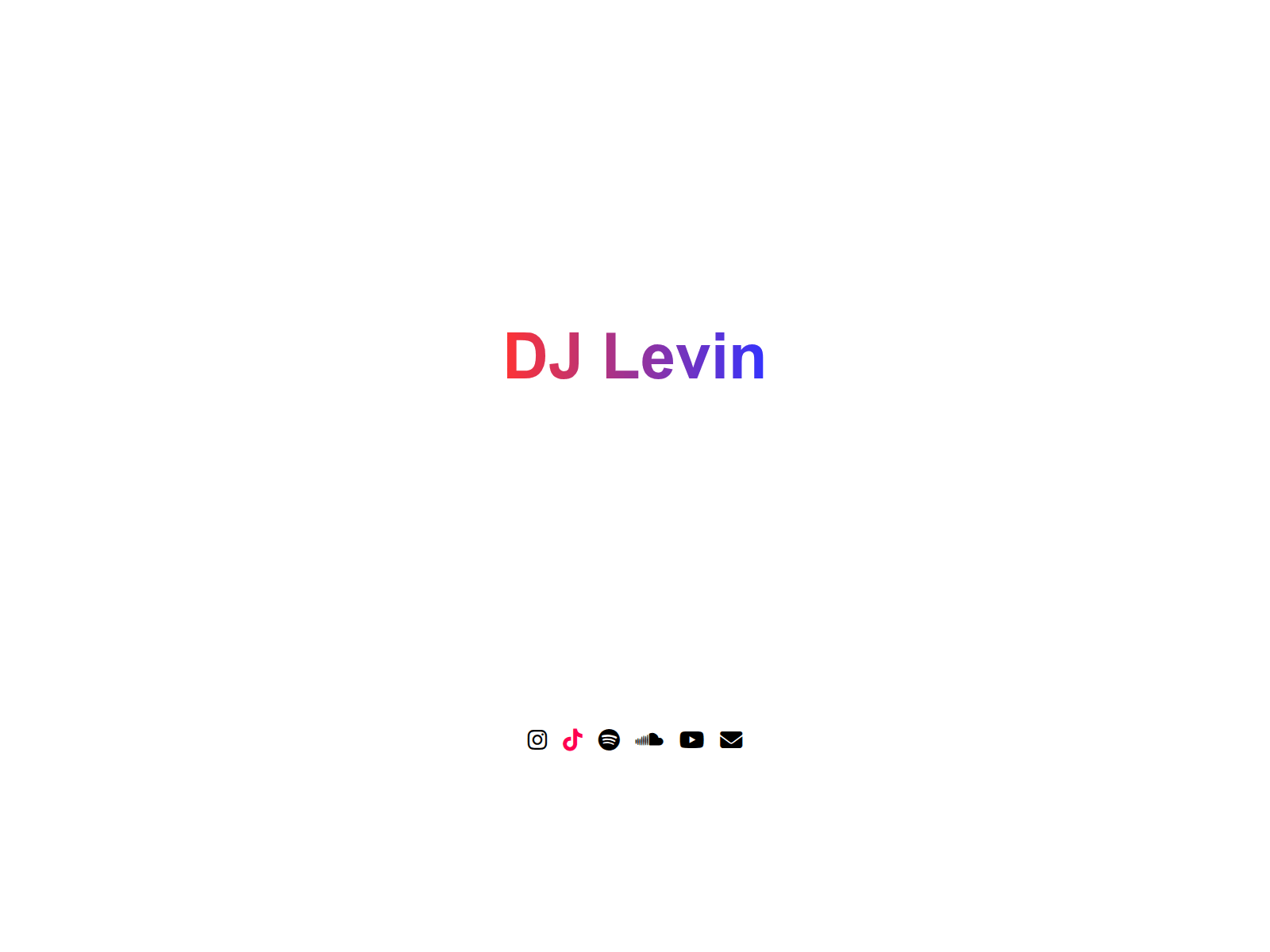Screenshot of djlevin.nl