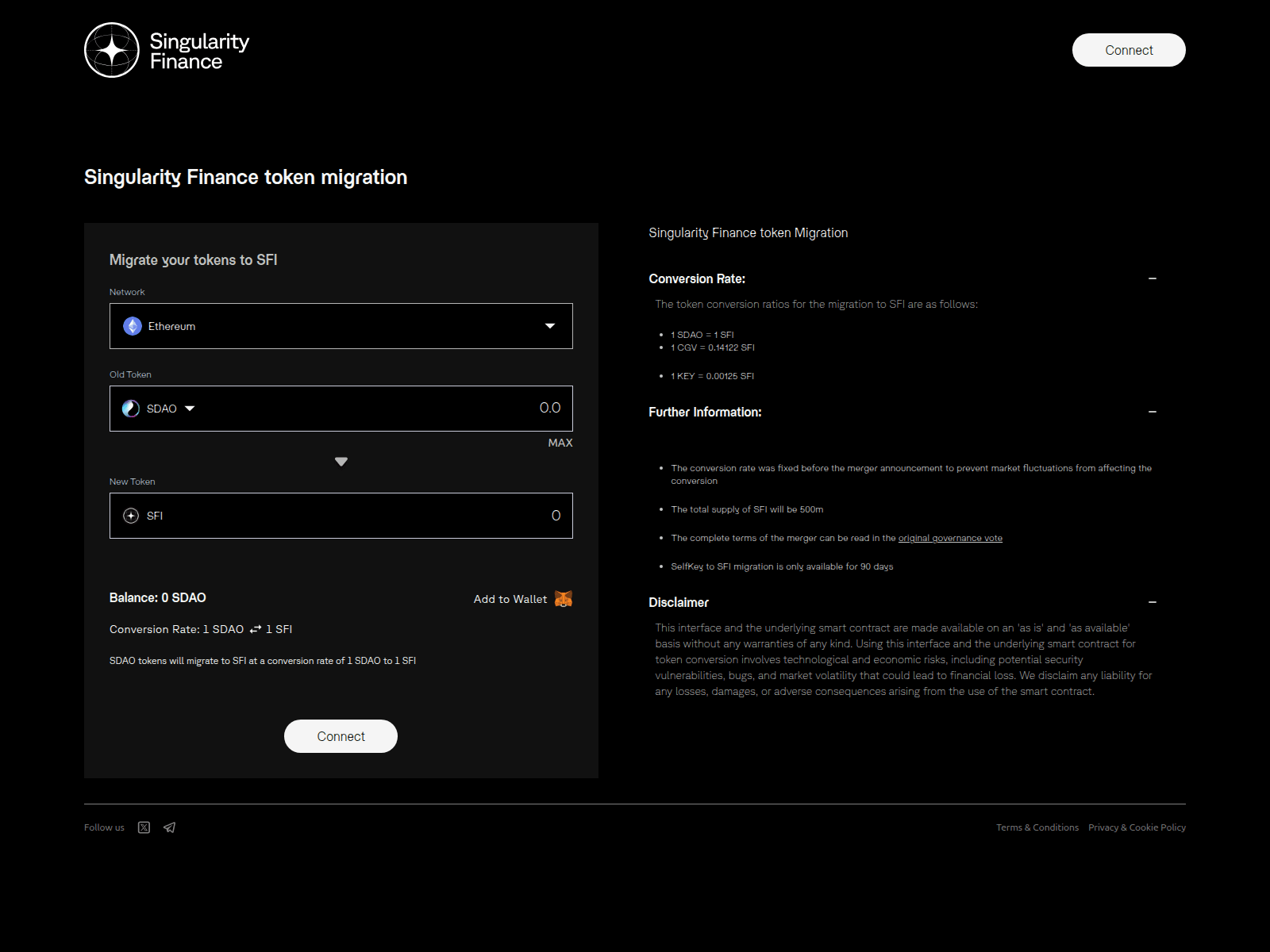 Screenshot of migrates-singularity-ai.pages.dev
