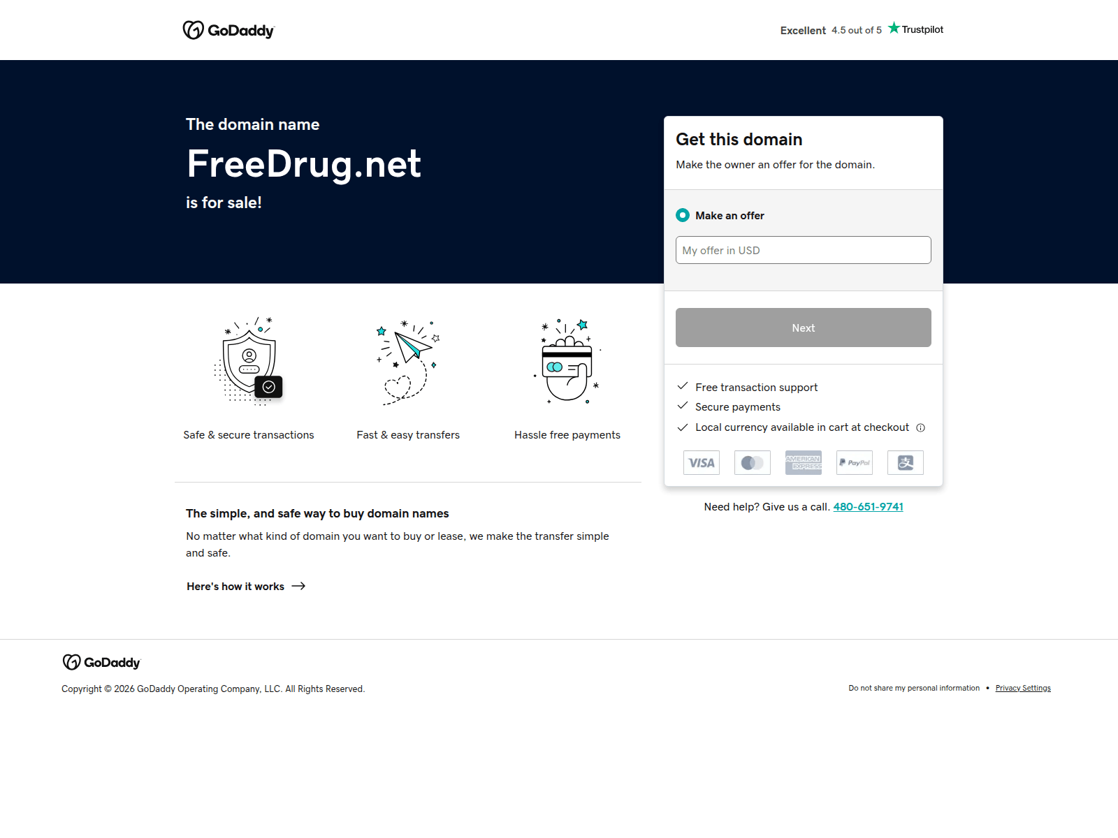Captura de pantalla de freedrug.net