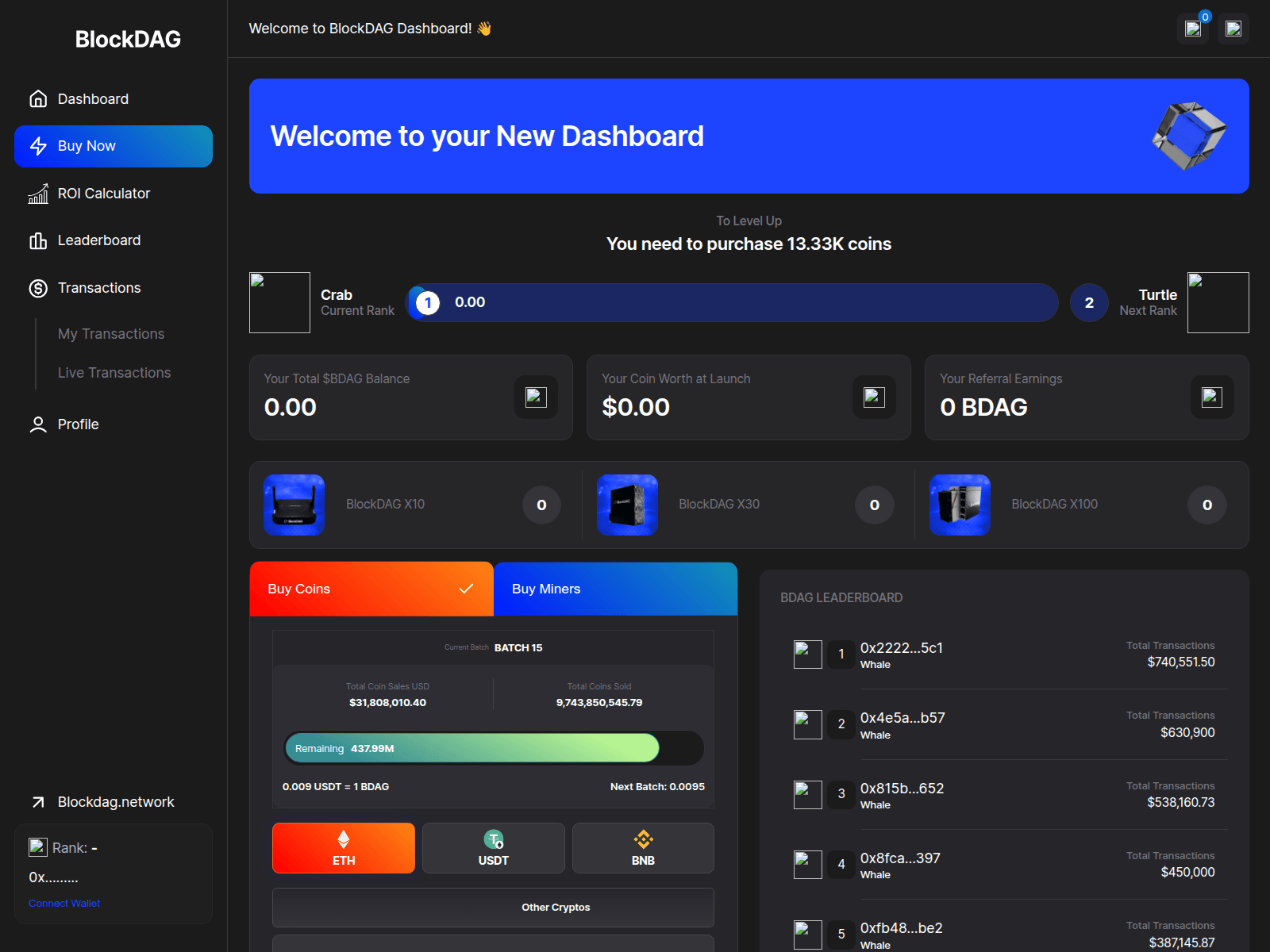 Screenshot of blockdagpresale-claims.pages.dev